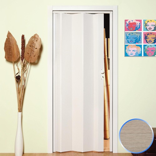 Porta soffietto pvc - pvc, finto