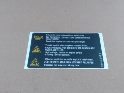 Targa originale skoda - targa,