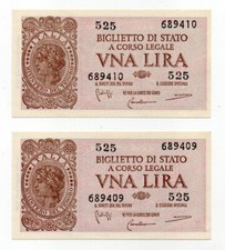 LOTTO 1 LIRA BIGLIETTO DI