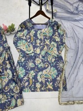 Abito Palazzo Blu Verde Colore