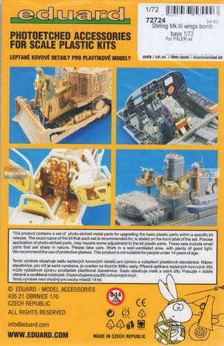 Edu72724 eduard set - 1:72,