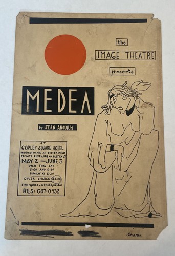 Poster vintage medea - poster, jean