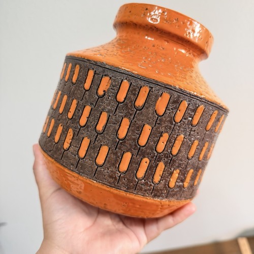 Vaso ceramica testurizzata