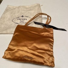 Vintage Prada Gold Satin