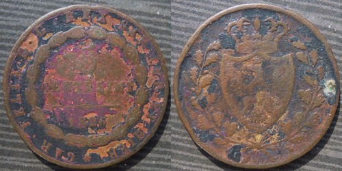 Italy 5 centesimi 1826 - 5,