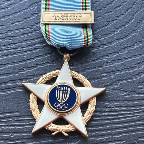 Medaglia merito sportivo - medaglia, al