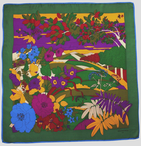 Magnifique foulard vintage - , "