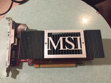 Scheda Video Pci Express MSI Nvidia GeForce 8400 GS 512 MB DDR2 64 Bit VGA + Dvi