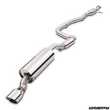 SISTEMA DI SCARICO DECAT INOX 2,5" PER FORD FIESTA MK6 ST ST150 2004-2008