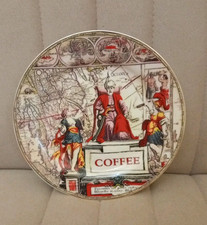 Piatto  Fine Porcellana Coffee La  Via Delle Indie Venetian Lagoon