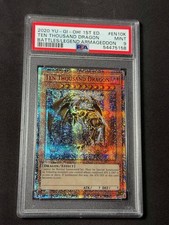 Yugioh PSA 9 Diecimila Drago