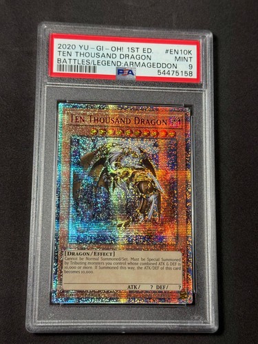 Yugioh psa diecimila drago - psa,