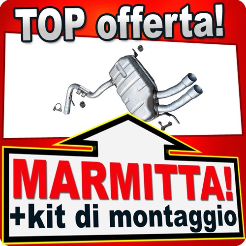 Silenziatore posteriore per - posteriore, vw