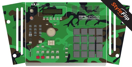Akai mpc 2000 skin - |, verde