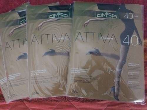 Collant omsa attiva calze - attiva, 40