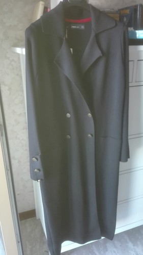 Cappotto maglia navy zara - navy,