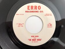 '59 Rockabilly Instro 45 NORB KAMIN The Knight Rider ERRO hear