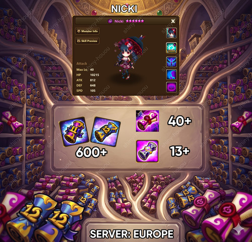Summoners war ld5 nicki - eu!,