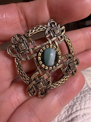 Irish bronze celtic cross - irish,