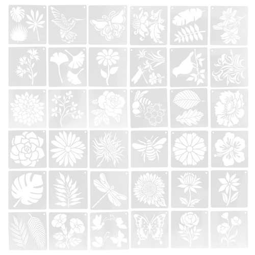 Foglia stencil modelli - ,