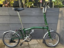 Bicicletta pieghevole Brompton M6L colore verde corsa - tempo libero usata ottime condizioni