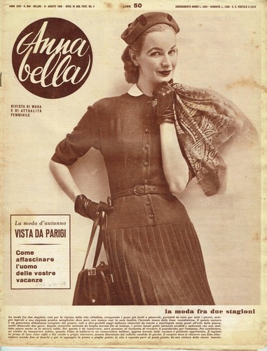 Annabella 1955 moda vintage - 1955/34,