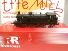 RIVAROSSI HR 2957 - LOCOMOTIVA FS A VAPORE 940 027 FANALI ELETTR. ep. III/IV  HO