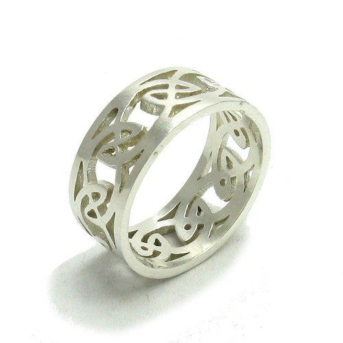 Anello vero argento - in,
