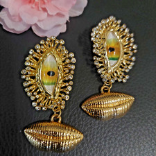 Orecchini dichiarazione strass