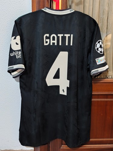 Gatti juventus match worn - juventus,