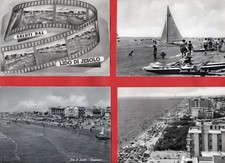 JESOLO - LOTTO DI 8 CARTOLINE D'EPOCA BN - VENEZIA -vedi foto e descrizione