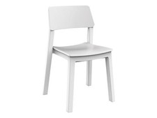 2 PZ SEDIE IYALIA BISTROT IN RESINA BIANCHE