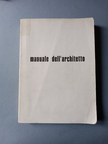 Manuale dell architetto - manuale,