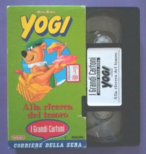 VHS Film Animazione Grandi Cartoni 17 Yogi Alla Ricerca Del Tesoro  (V161)