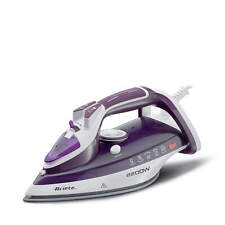 Ariete Steam Iron Ferro da stiro 6243 Piastra in ceramica 2200W Bianco e Porpora