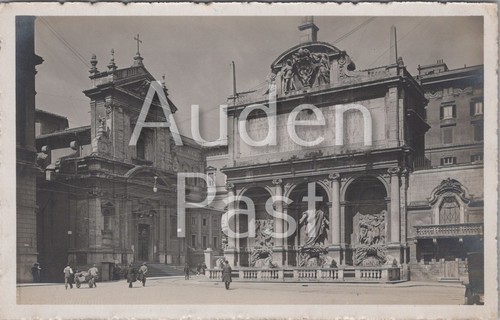 Rppc rome fontana del mose - rppc,