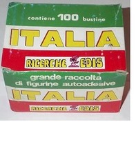 Italia Ricerche Edis Box 100 Bustine Figurine