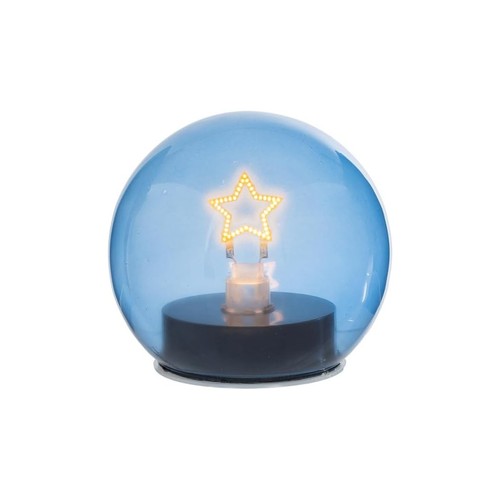 Lampada decorativa vetro blu - lampada,