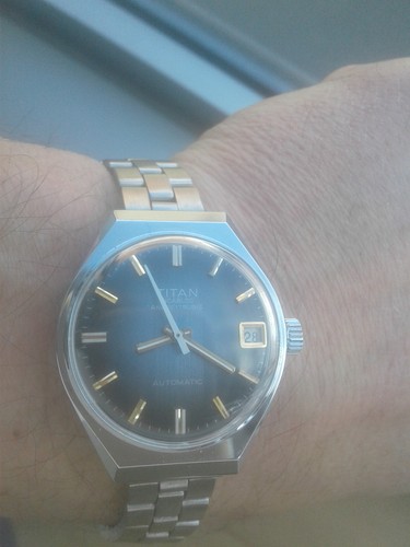 Titan 3004 automatic - automatic, blue