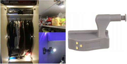 Lampada led anta armadio - led,