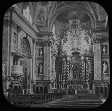 ANTIQUE Magic Lantern Slide
