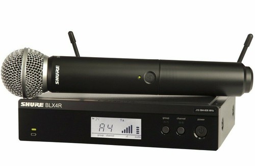 Shure blx24r sm58 microfono - blx24r/sm58, h9