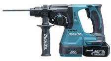 MAKITA DHR242RTJ TASSELLATORE A BATTERIA 18V 3 FUNZIONI MOTORE BL 2x5Ah