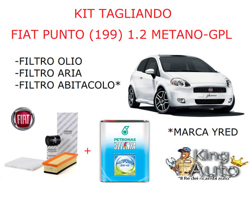 Kit tagliando filtri originali - tagliando,
