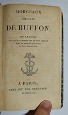 BUFFON - ediz. 1807 - raccolta di scritti - scienze naturali - gatto - cane