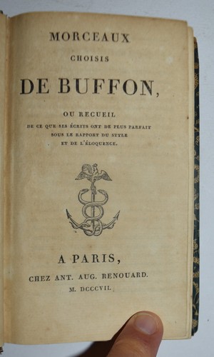 Buffon ediz 1807 - ediz.,