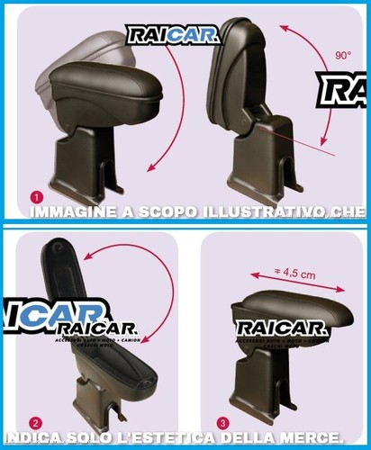 Bracciolo auto centrale - bracciolo,