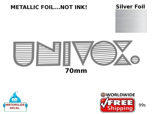 Univox decalcomania chitarra - univox,