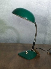 Lampada da scrivania verde anni ’50-‘60