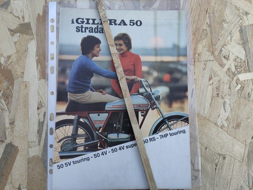 Depliant moto gilera - gilera, 50